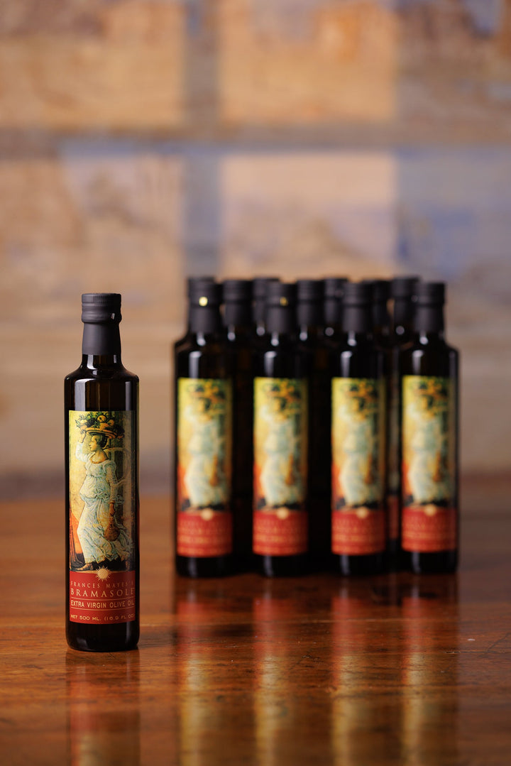 Fall 2023 Harvest Olio Nuovo (Twelve 500ml bottles) - Bramasole Olive Oil